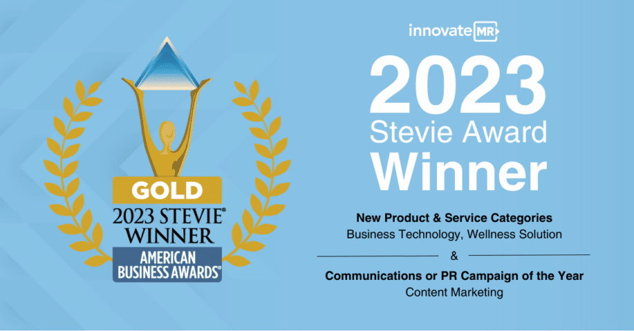 InnovateMR wins two gold Stevie awards! | InnovateMR